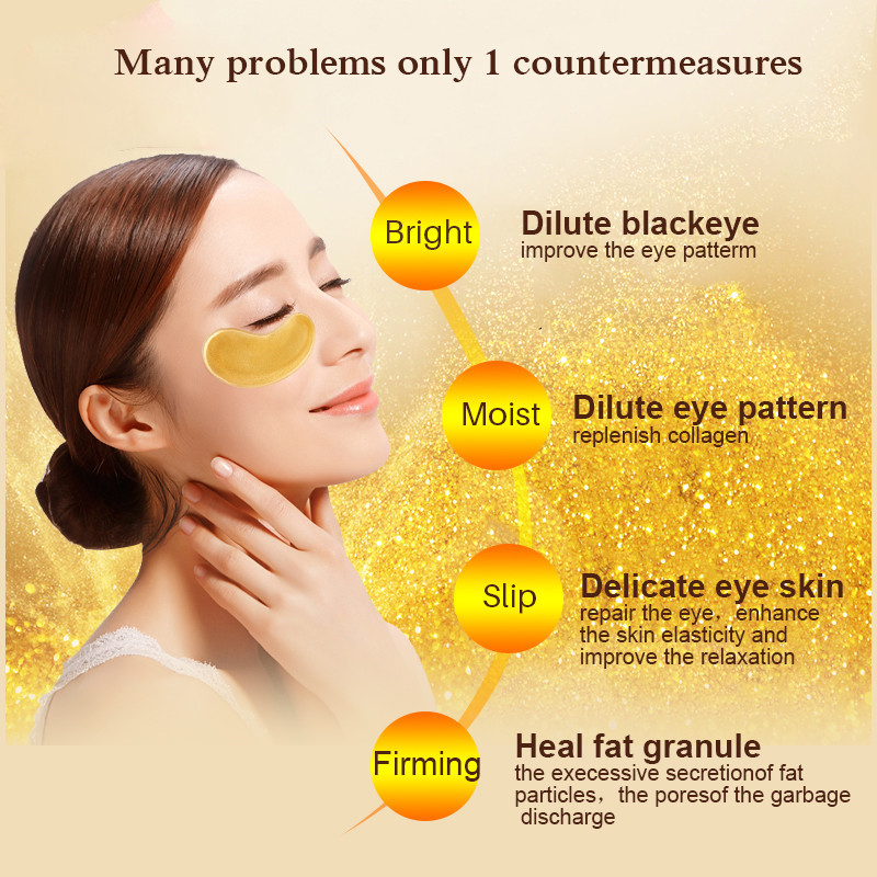10/20pcs Golden Crystal Collag - огляд і ціна Skincare Collagen