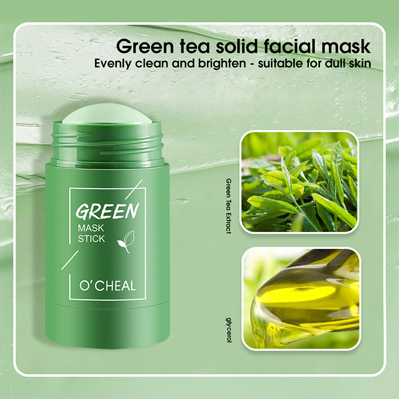 Ocheal Mask Green Tea Bamboo C - огляд і ціна Skincare Oily Skin