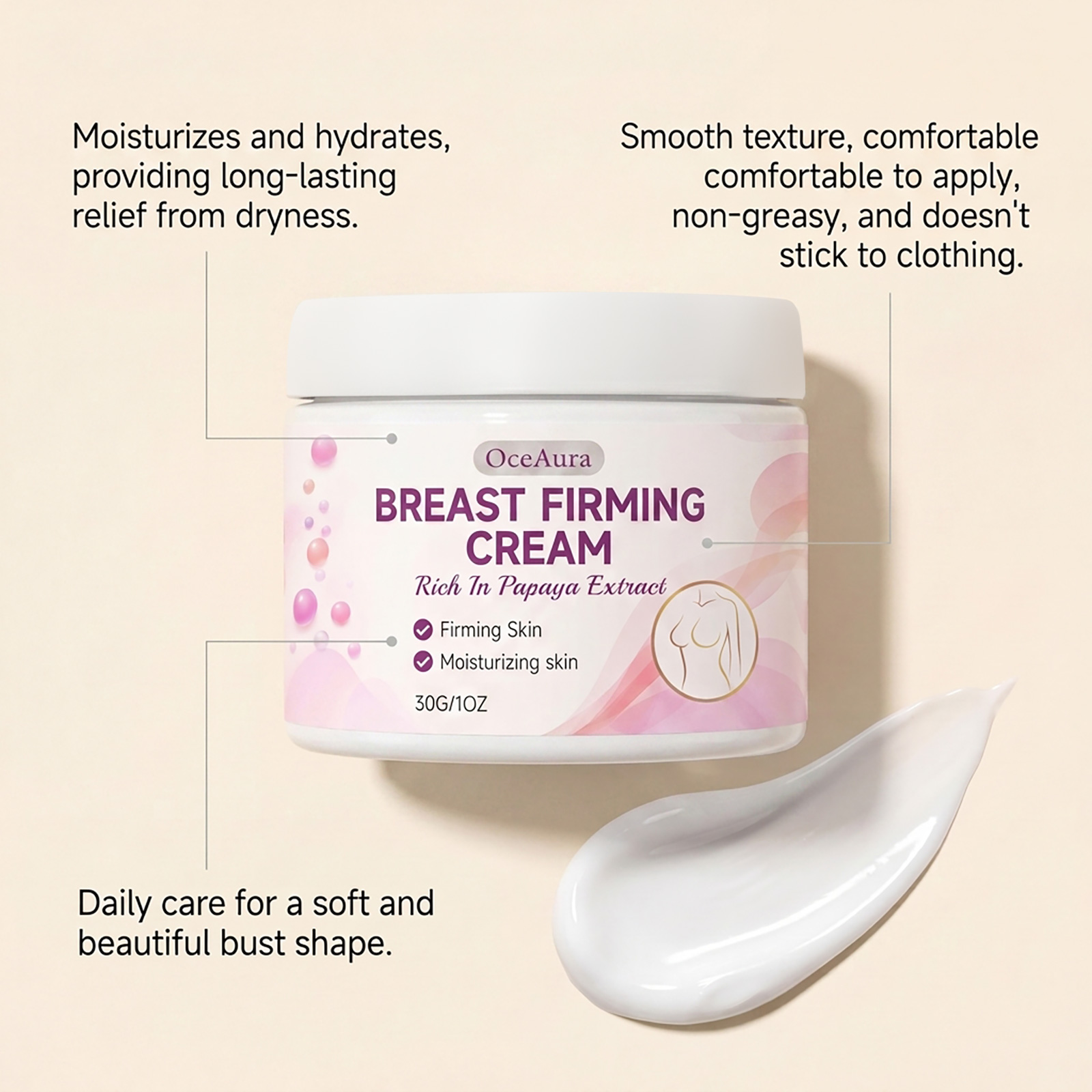 Papaya Extract Chest Care Crea - огляд і ціна Skincare Routine