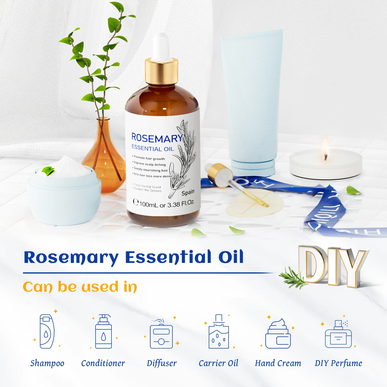 HIQILI Rosemary Jasmine Lavend - огляд і ціна Skincare Skin 1004
