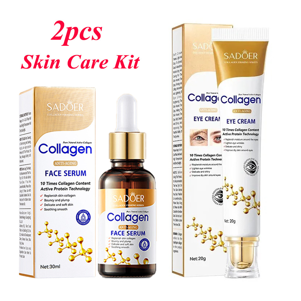 SADOER Collagen Skin Care Sets - огляд і ціна Skincare Collagen