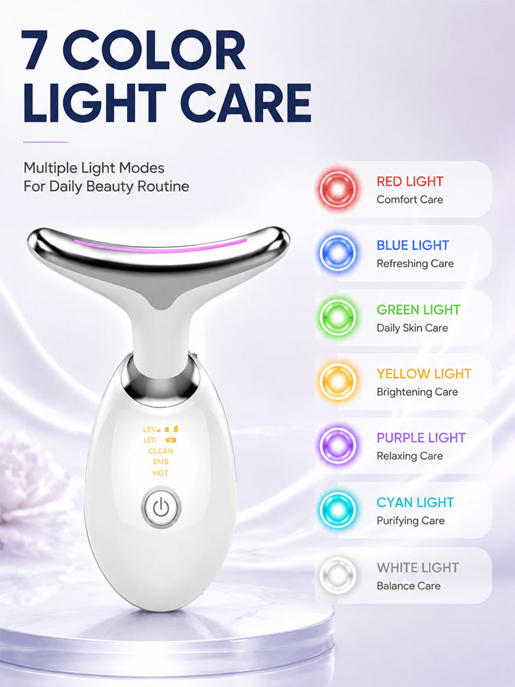 Face Neck Lifting Massager EMS - огляд і ціна Skincare Routine