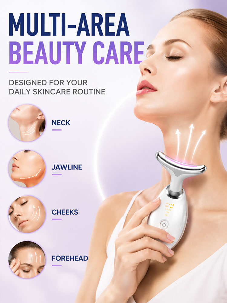 Face Neck Lifting Massager EMS - огляд і ціна Skincare Routine