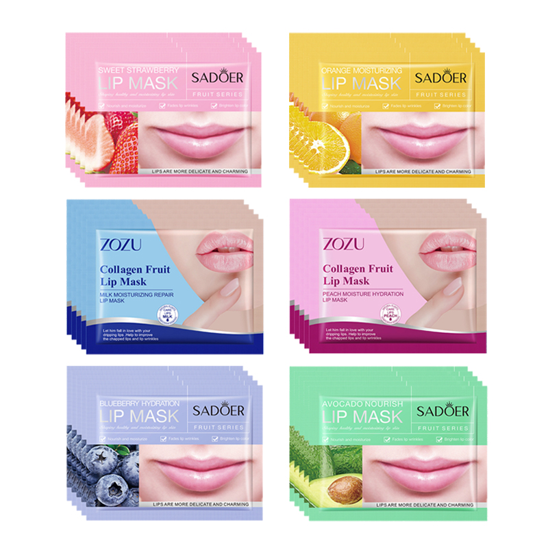30pcs Fruits Lip Mask Moisturi - огляд і ціна Skincare Collagen