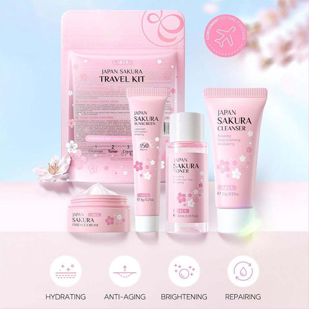 Sakura Skin Care Set facial Cl - огляд і ціна Skincare Routine