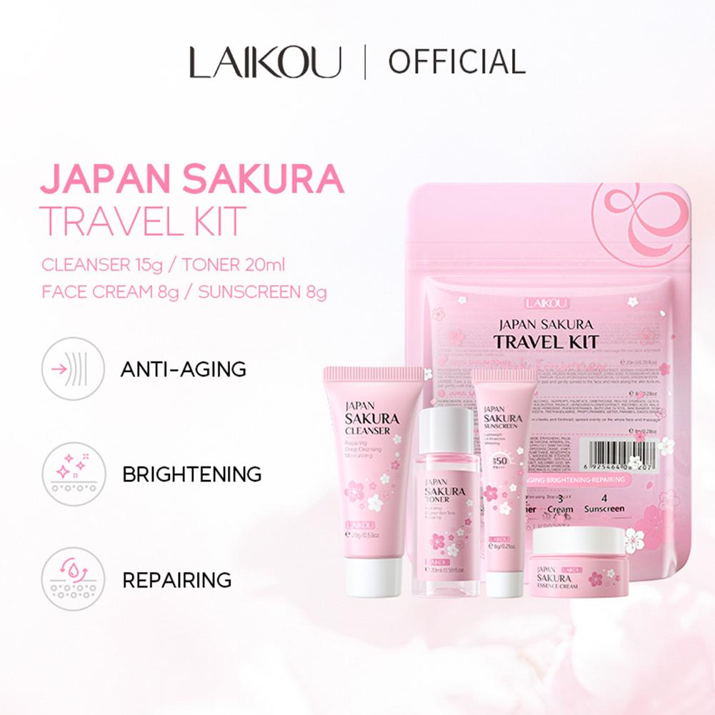Sakura Skin Care Set facial Cl - огляд і ціна Skincare Routine