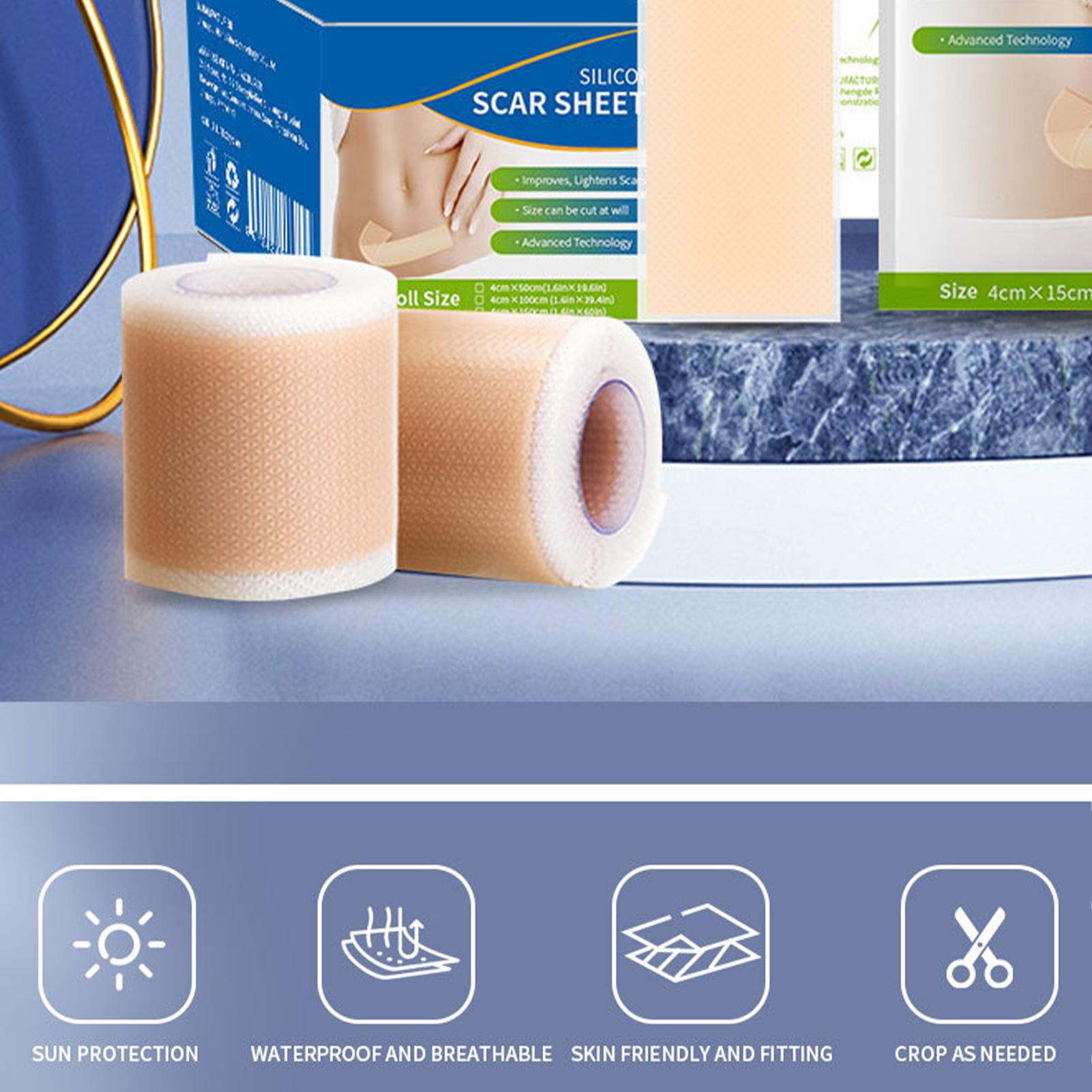 1 Roll Silicone Scar Sheets 4c - огляд і ціна Skincare Collagen